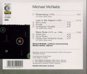 CD Michael McNabb: Dreamsong - Love In The Asylum - Mars Suite