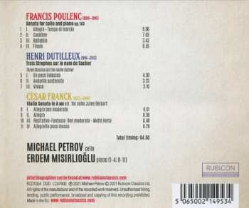 CD César Franck: Cello Sonatas & Trois Strophes