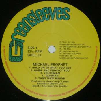 LP Michael Prophet: Michael Prophet (Gunman)