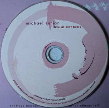 CD Michael Sarian: Live At Cliff Bell's
