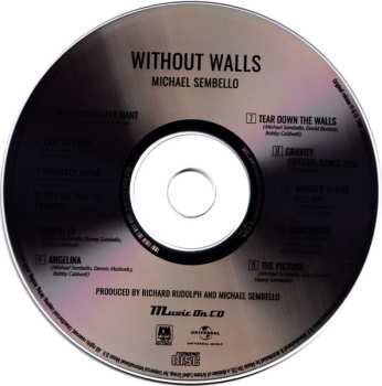 CD Michael Sembello: Without Walls