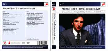 4CD/Set di cofanetti The Chicago Symphony Orchestra: Michael Tilson Thomas Conducts Ives