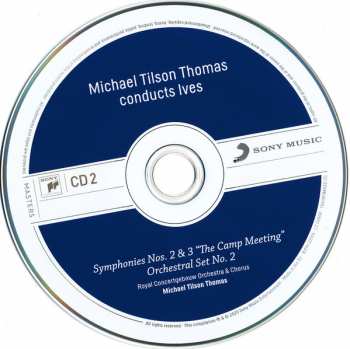 4CD/Set di cofanetti The Chicago Symphony Orchestra: Michael Tilson Thomas Conducts Ives