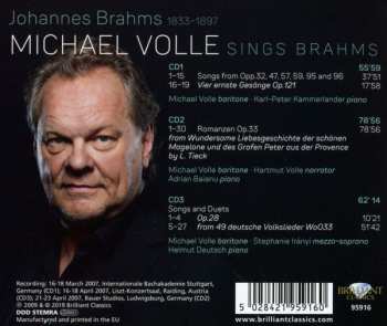 3CD Michael Volle: Michael Volle Sings Brahms
