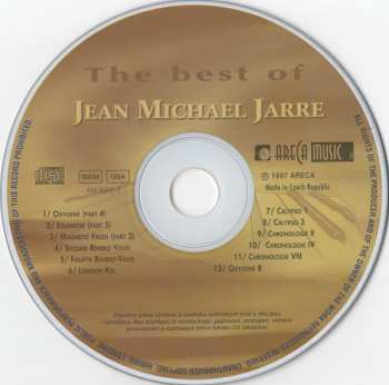 CD Michal Šetka: The Best Of Jean Michael Jarre