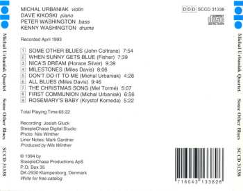 CD Michał Urbaniak: Some Other Blues