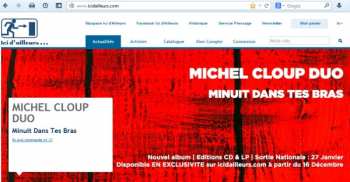 CD Michel Cloup Duo: Minuit Dans Tes Bras