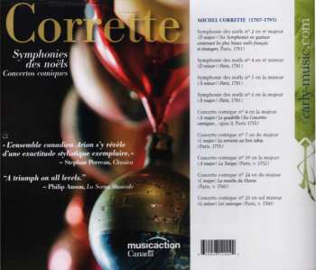 CD Michel Corrette: Symphonies des Noëls - Concertos comiques