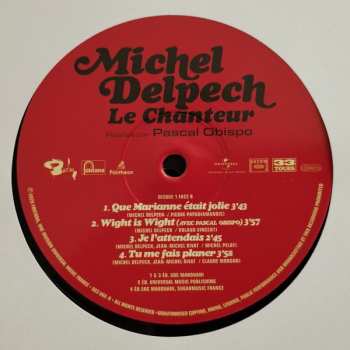 2LP Michel Delpech: Le Chanteur
