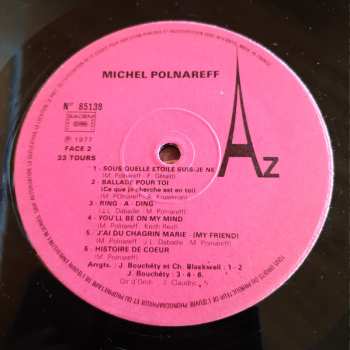 2LP Michel Polnareff: Michel Polnareff