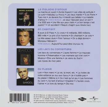 4CD/Set di cofanetti Michel Sardou: 4 Albums Originaux