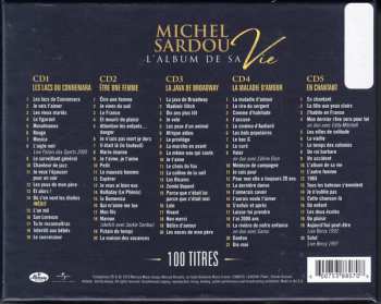 5CD/Set di cofanetti Michel Sardou: L'album De Sa Vie
