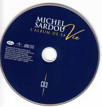 5CD/Set di cofanetti Michel Sardou: L'album De Sa Vie