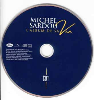 5CD/Set di cofanetti Michel Sardou: L'album De Sa Vie