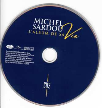 5CD/Set di cofanetti Michel Sardou: L'album De Sa Vie