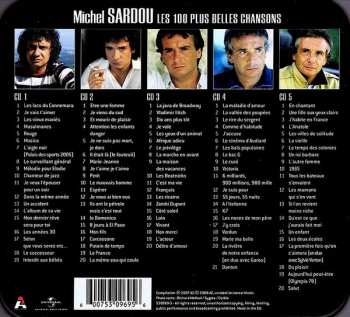 5CD/Set di cofanetti Michel Sardou: Les 100 Plus Belles Chansons