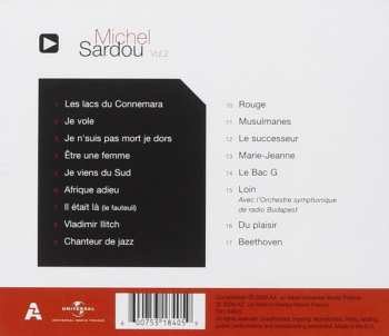 CD Michel Sardou: Michel Sardou Vol.2