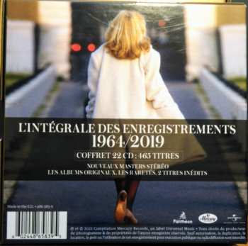 22CD/Set di cofanetti Michèle Torr: Intégrale Studio