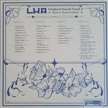 6LP/Set di cofanetti Michiru Oshima: Little Witch Academia Original Sound Track Archive DLX