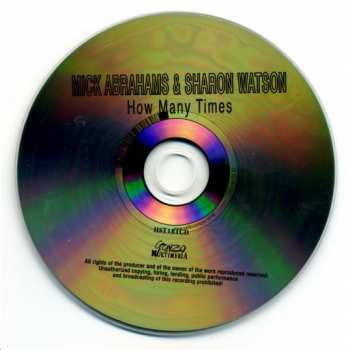 CD Mick Abrahams: How Many Times