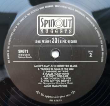 LP Micky Hampshire: Mick's Cat And Rooster Blues LTD | NUM