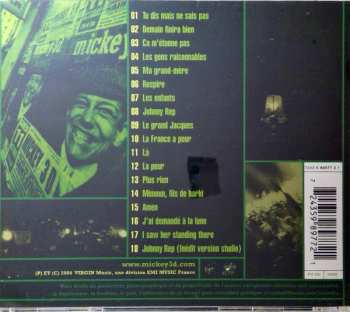 2CD/Set di cofanetti Mickey 3D: La Trêve  / Live À Saint Etienne