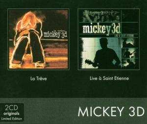 2CD/Set di cofanetti Mickey 3D: La Trêve  / Live À Saint Etienne