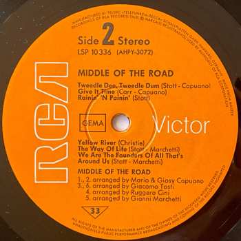 LP Middle Of The Road: Middle Of The Road