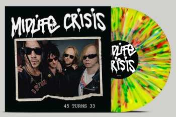 Album Midlife Crisis: 45 Turns 33 - Multicolour-splatter