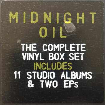 13LP/Set di cofanetti Midnight Oil: The Complete Vinyl Box Set LTD