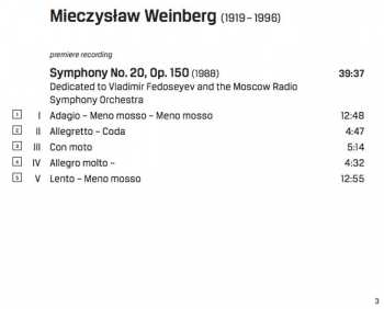SACD Göteborgs Symfoniker: Cello Concerto - Symphony No. 20