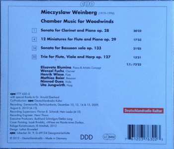 CD Mieczysław Weinberg: Chamber Music For Woodwinds