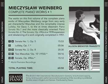 CD Mieczysław Weinberg: Complete Piano Works • 1