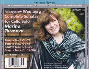 CD Mieczysław Weinberg: Complete Sonatas For Cello Solo (Mieczysław Weinberg Centenary December 2019)