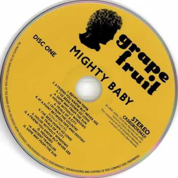 6CD/Set di cofanetti Mighty Baby: At A Point Between Fate And Destiny (The Complete Recordings)