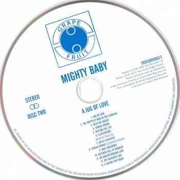 6CD/Set di cofanetti Mighty Baby: At A Point Between Fate And Destiny (The Complete Recordings)