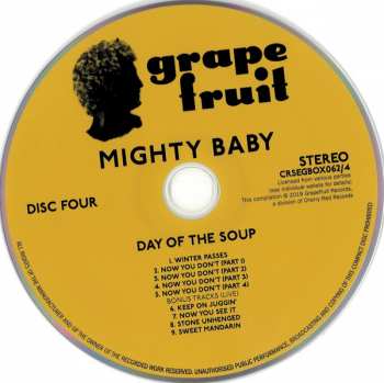 6CD/Set di cofanetti Mighty Baby: At A Point Between Fate And Destiny (The Complete Recordings)