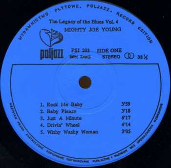 LP Mighty Joe Young: The Legacy Of The Blues Vol. 4