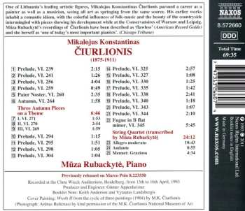 CD Muza Rubackyte: Piano Works Vol. 2