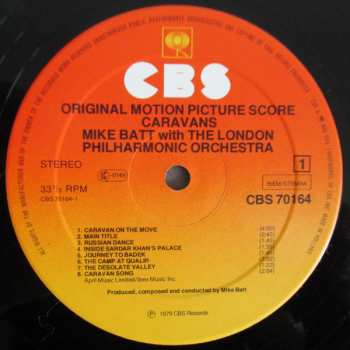 LP Mike Batt: Caravans (Original Motion Picture Score)