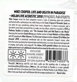 2CD Mike Cooper: Life And Death In Paradise + Milan Live Acoustic 2018