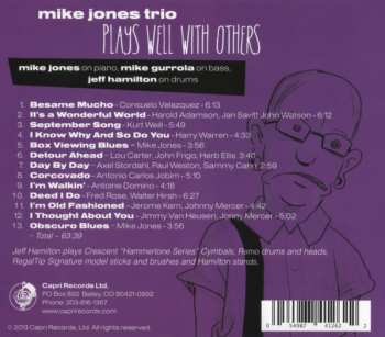 CD Mike Jones Trio: Plays Well With Others