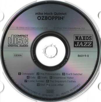 CD Mike Nock Quintet: Ozboppin'