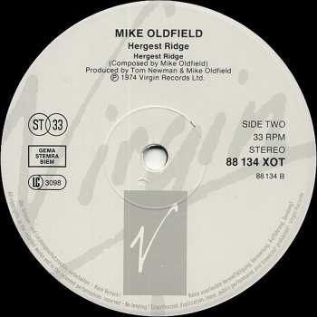 LP Mike Oldfield: Hergest Ridge