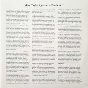 LP Mike Taylor Quartet: Pendulum