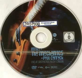 DVD Paul Carrack: Live At Shepherds Bush London