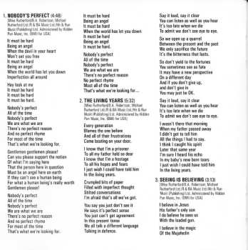 CD Mike & The Mechanics: Living Years