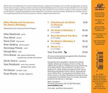 CD Mike Westbrook Orchestra: On Duke's Birthday