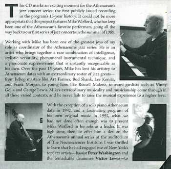 SACD Mike Wofford Trio: Live At Athenaeum Jazz