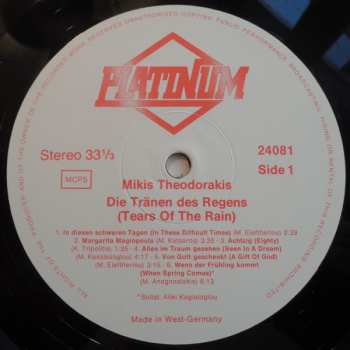 3LP/Set di cofanetti Mikis Theodorakis: Zorbas